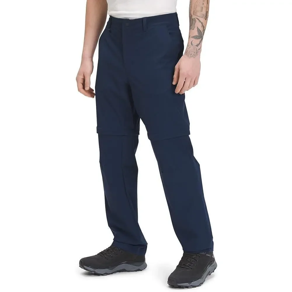 The North Face Mens 40 x 32 Convertible Pant in Navy Hiking Outdoors Travel EUC